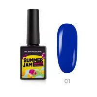 Гель-лак TNL Neon Summer Jam №01 - неоновый ультрамарин  (10 мл.)